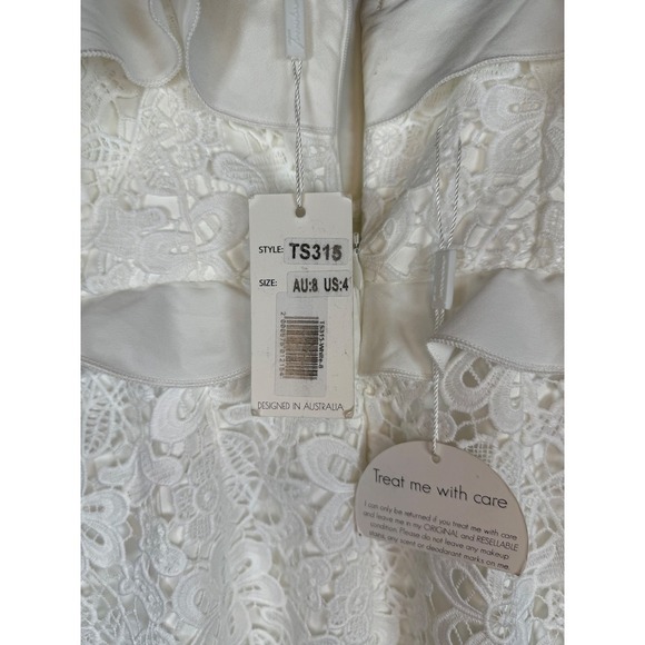 NWT Two Sisters The Label, Bride, High Low Dress, Size 4 - Picture 10 of 13